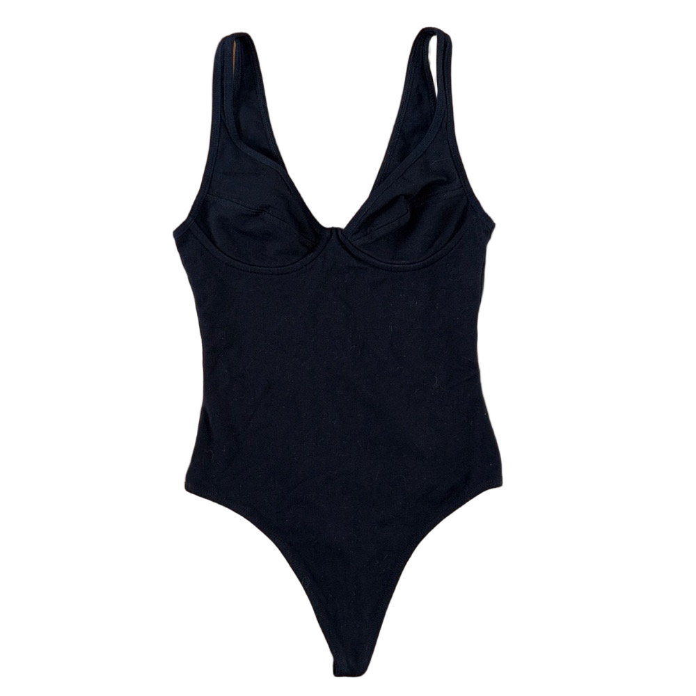 Babaton Black Bodysuit Size XXS